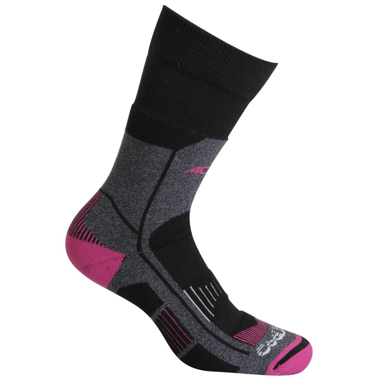 Носки Accapi Trekking Touch, Black/Fuxia, 814_933