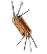 

Мультитул Ice Toolz "Handy-8", складной, нержавеющая сталь, оранжевый, 94H4