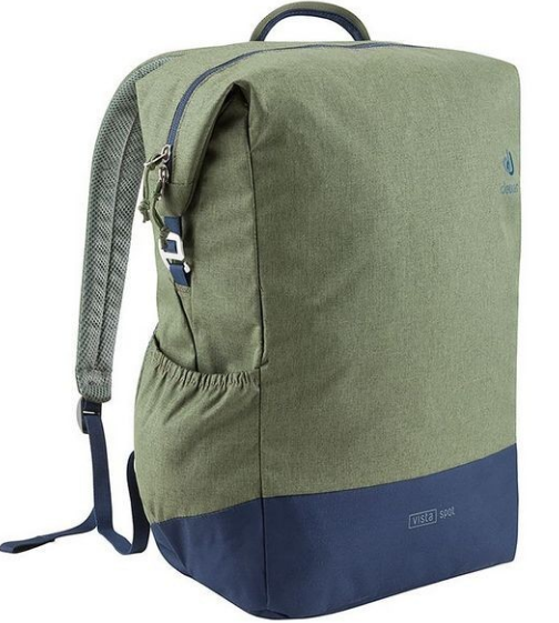 Велорюкзак Deuter Vista Spot, 18 л, khaki-navy, 3811219_2325 дождевик на дополнительное сидение vista uppababy