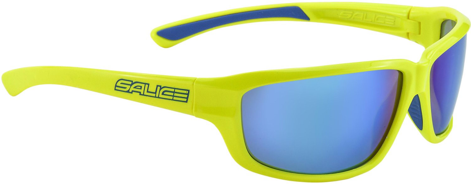 Очки велосипедные Salice, солнцезащитные, 001RW Yellow/RW Blue стартовые очки mad wave streamline rainbow m0457 03 0 09w пурпурный