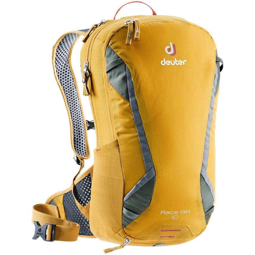 Велорюкзак Deuter Race Air, 10 л, Curry/Ivy, 2020, 3207218_9203 велорюкзак deuter race x 12 л chili cranberry 2020 3207118 5557