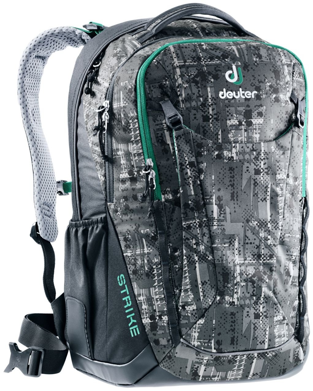 Велорюкзак Deuter Strike, детский, 30 л, Black Crash, 2020, 3830019_7019 велорюкзак deuter strike детский 20 л midnight lario 3830019 3051