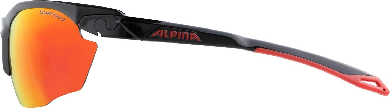 фото Очки велосипедные alpina twist five hr, black/red cmr+, a8593035