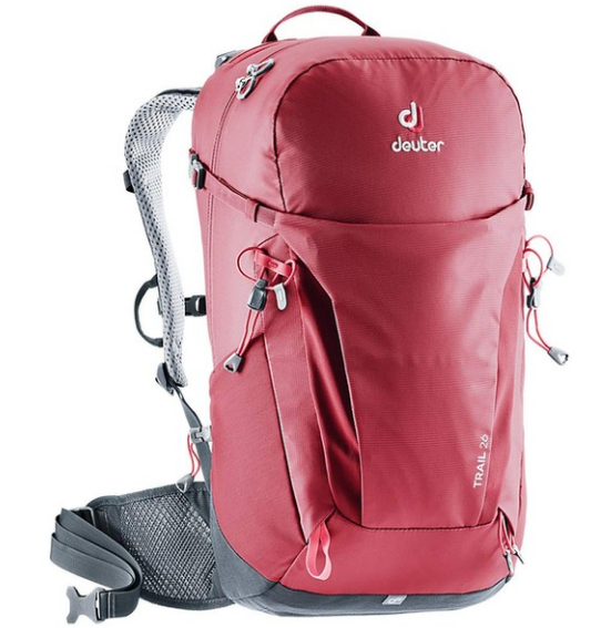 Велорюкзак Deuter Trail SL, 24 л, maron-navy, 3440219_5322 велорюкзак deuter trail pro sl 30 л midnight maron 3441019 3523