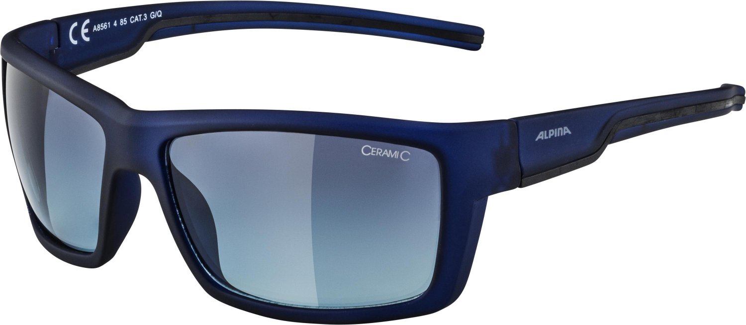 Очки велосипедные Alpina Slay, солнцезащитные, nightBlue matt CB grad, A85614_85 солнцезащитные очки daniele patrici b7253 цв синий