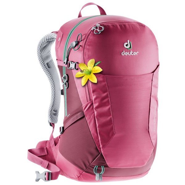 Велорюкзак Deuter Futura SL, 22 л, Ruby/Maron, 2020, 3400018_5558 велорюкзак deuter futura sl 26 л ruby maron 2020 3400418 5558