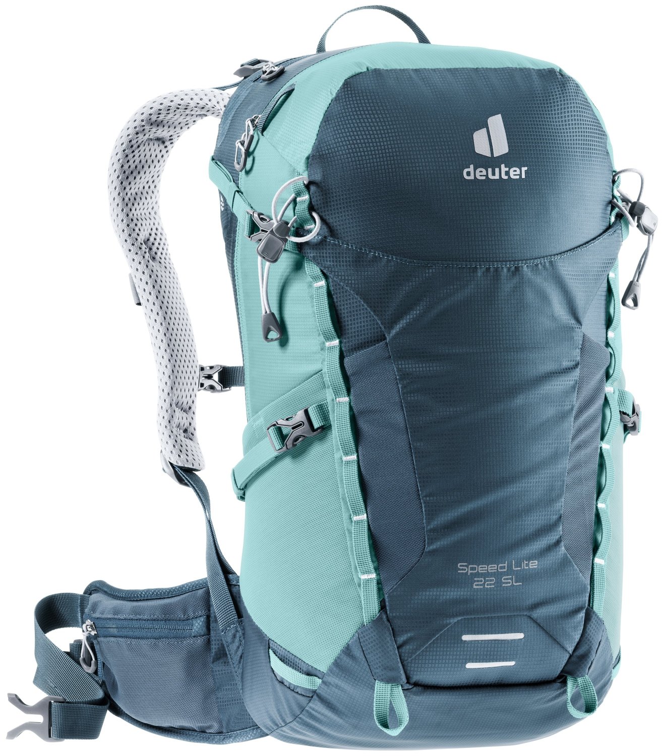 Велорюкзак Deuter Speed Lite 22 SL, Arctic/Dustblue, 2020-21, 3410321_1323 велорюкзак deuter gogo 25 л dustblue arctic 2020 21 3820021 1322