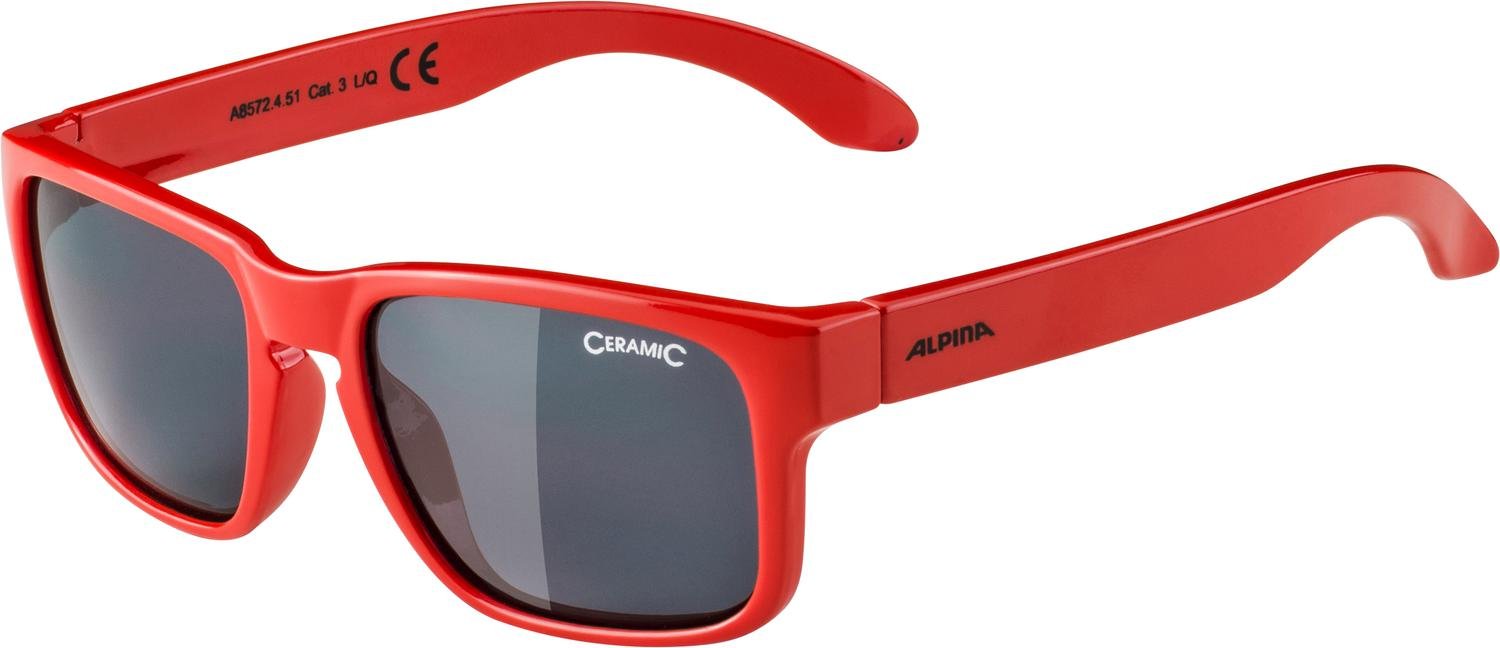 

Очки велосипедные Alpina Mitzo, детские, солнцезащитные, Red/Black, A8572451