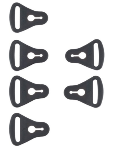 

Застежки наколенников POD KX Strap Loop Set, 2021, KP340-001-NS