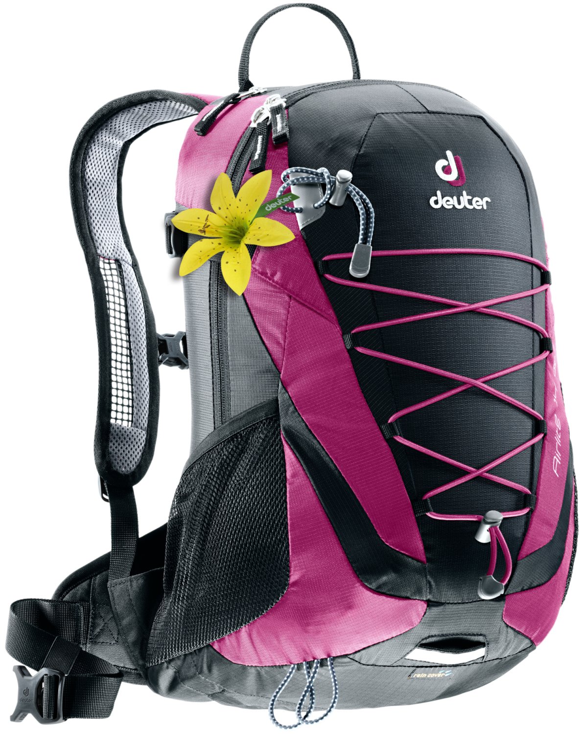 

Велорюкзак Deuter Airlite SL, 14 л, женский, black-magenta, 4420015_7505
