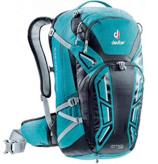 

Велорюкзак Deuter Attack Tour, 28 л, petrol-black, 3200316_3705