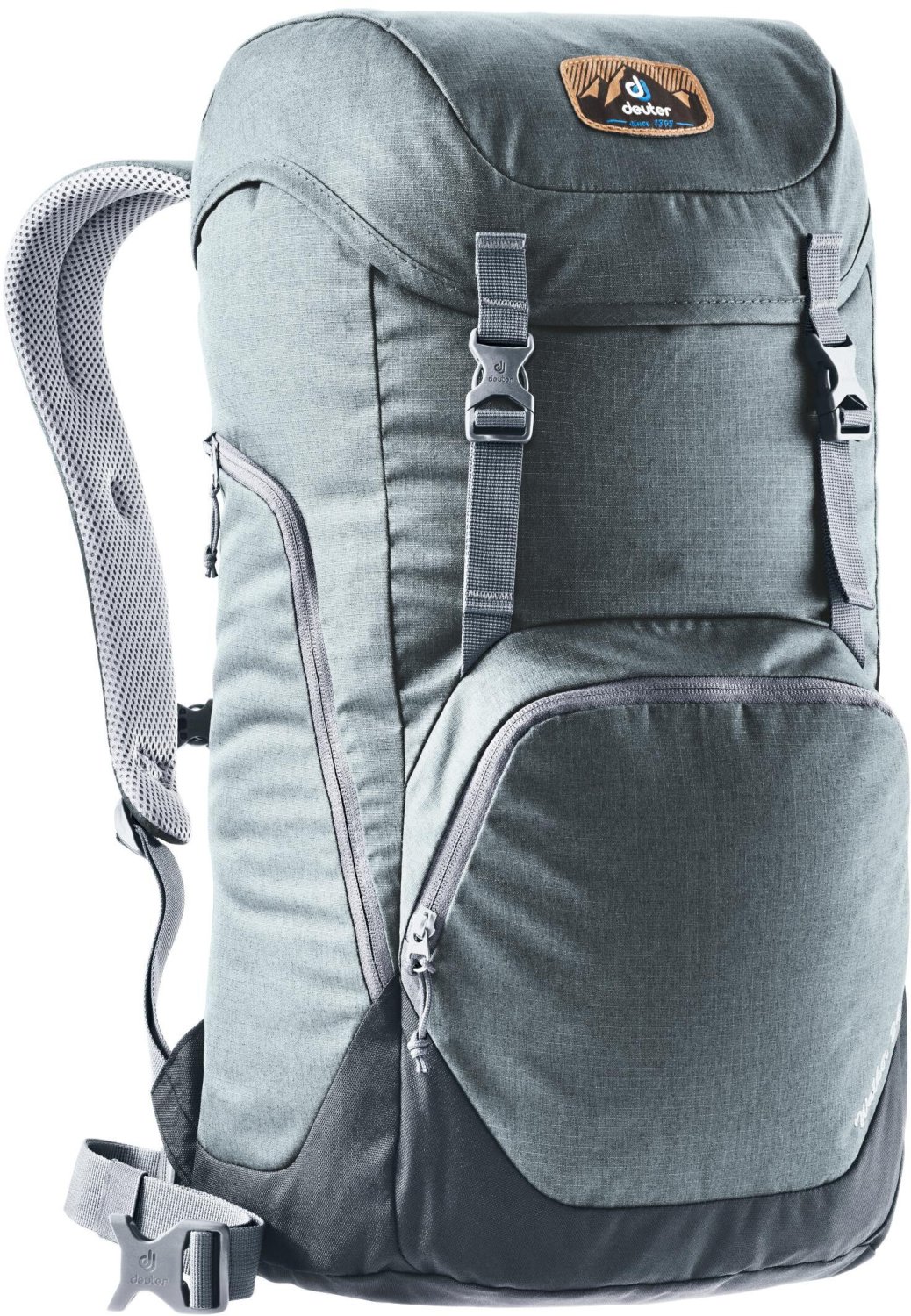 Велорюкзак Deuter Walker, 24 л, graphite-black, 3810717_4701 велорюкзак deuter walker 24 л maron granite 3810717 5424