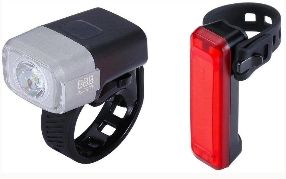 Фонари велосипедные BBB lightset NanoStrike 400, (комплект), Black, 2020, BLS-134 игрушка набор для боулинга monkey strike