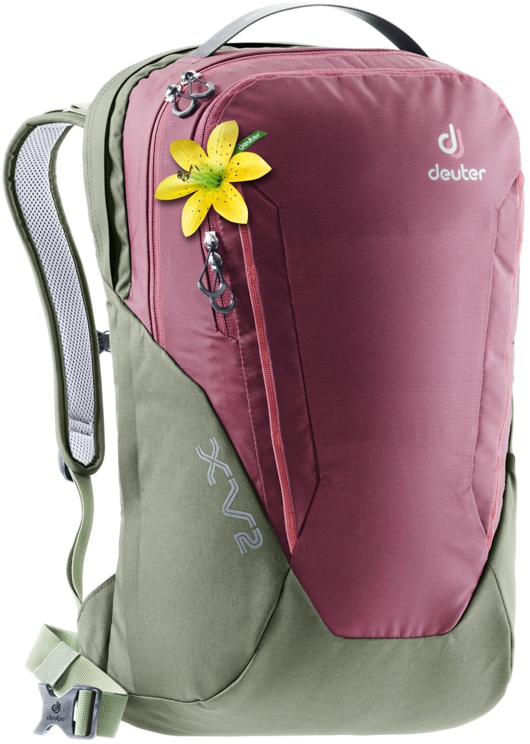 

Велорюкзак Deuter XV 2 SL, женский, Maron/Khaki, 3850318_5206