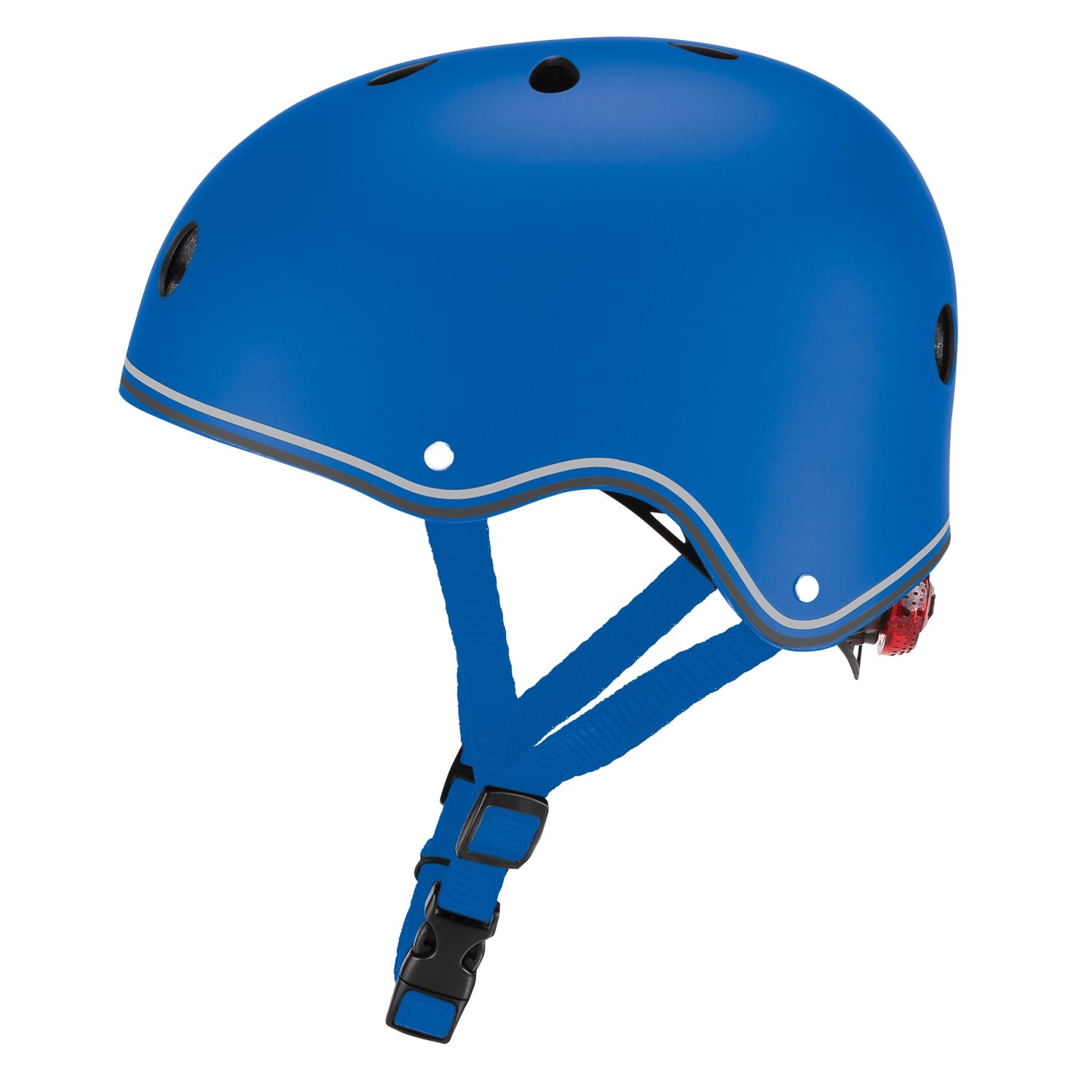 фото Шлем велосипедный globber primo lights, детский, синий (размер: xs/s (48-53cm))