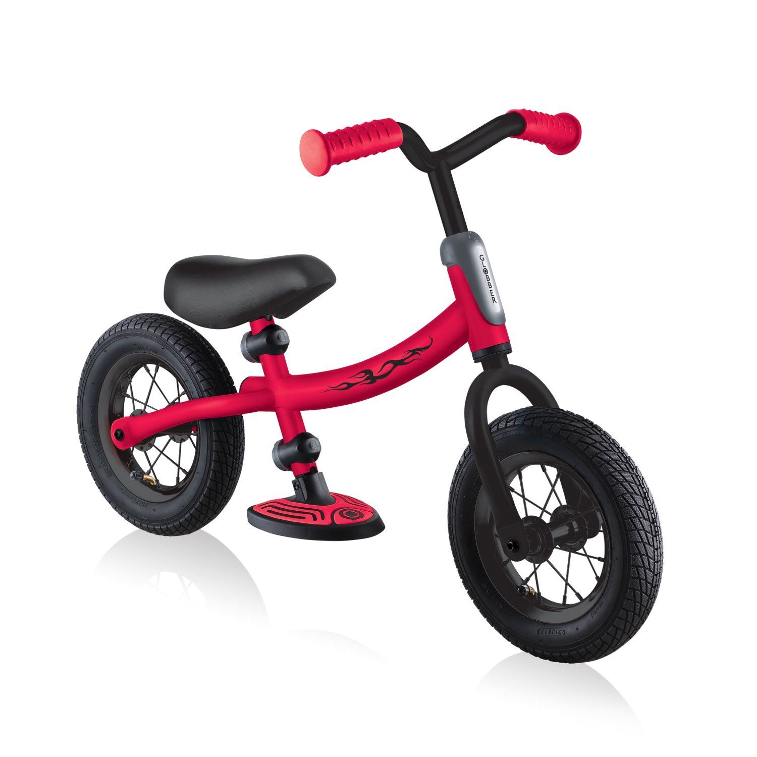 фото Беговел globber go bike air, колеса 274 мм, красный
