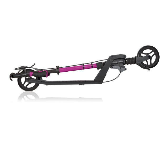 фото Самокат globber one k 165 br, складной, двухколесный, нагрузка до 100 кг, розовый