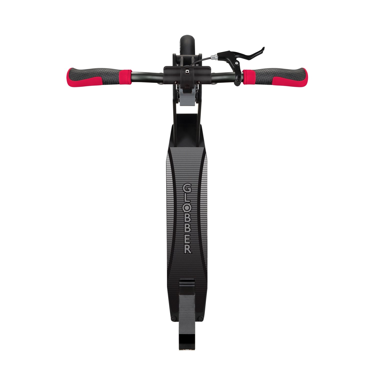 фото Самокат globber one k 165 br, складной, двухколесный, нагрузка до 100 кг, черный