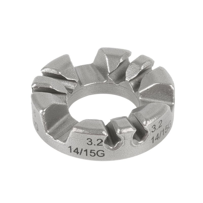 Ключ спицевой cnSPOKE ПРОФИ, 3,2/3,4/3,6/3.9мм, сталь, индивидуальная упаковка, 5-880341 заглушка 1 2 ш никель индивидуальная упаковка ростурпласт 34865