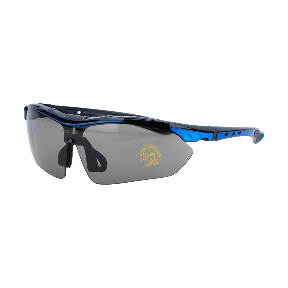 

Очки велосипедные Vinca Sport, c серыми линзами, VG 818 blue/black