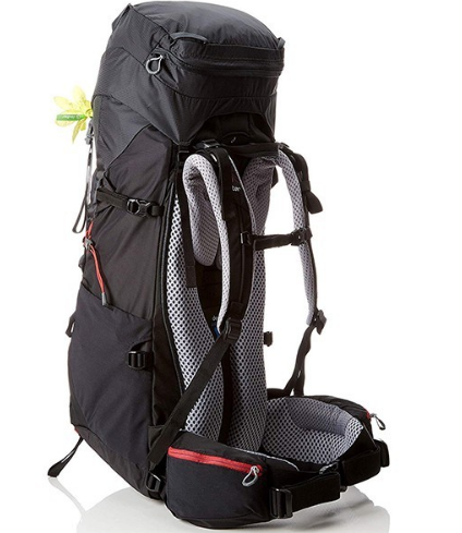 фото Рюкзак туристический deuter aircontact lite sl, женский, 45 + 10л, graphite-black, 2018, 3340218_4701