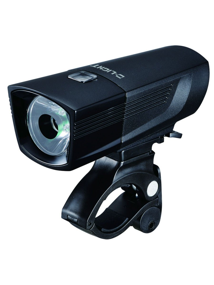 фото Фонарь велосипедный d-light с зарядкой от usb cg-122p, черный, 3070