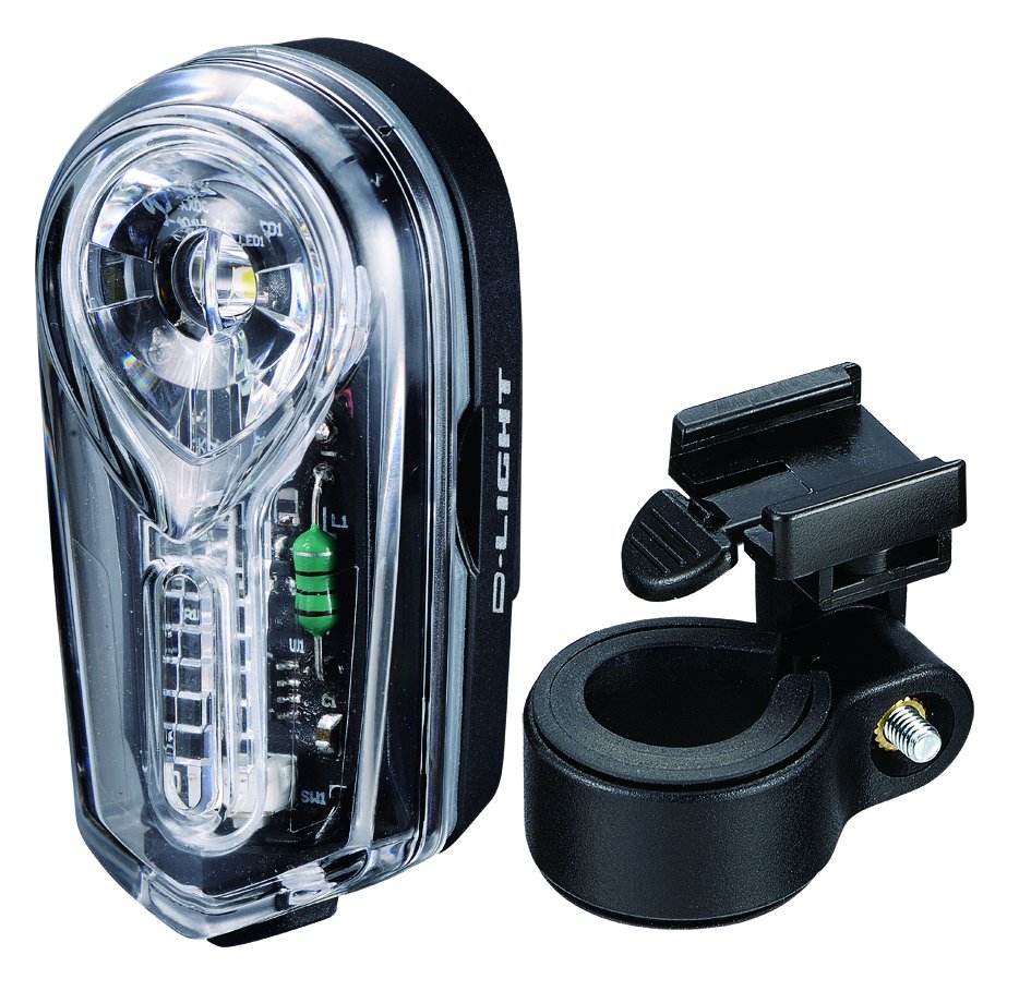 фото Фонарь велосипедный d-light cg-406w, 0,5вт, черный, 3064