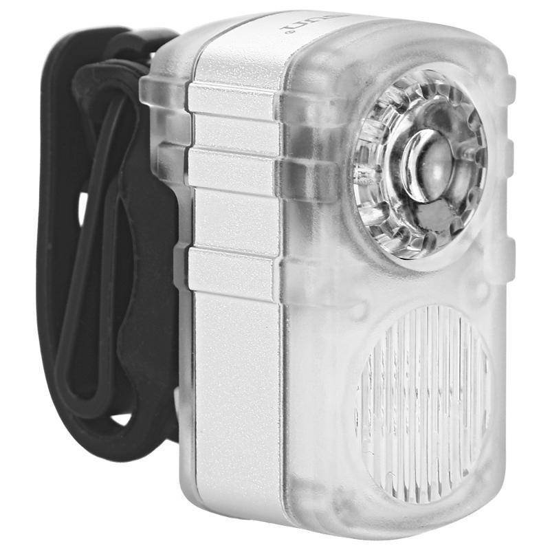 фото Фонарь велосипедный dosun dc200 usb, серебристый, 5045