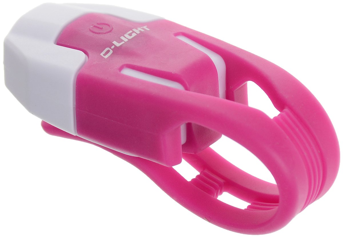 

Фонарь велосипедный D-LIGHT CG-210W-WH+PK, 3029