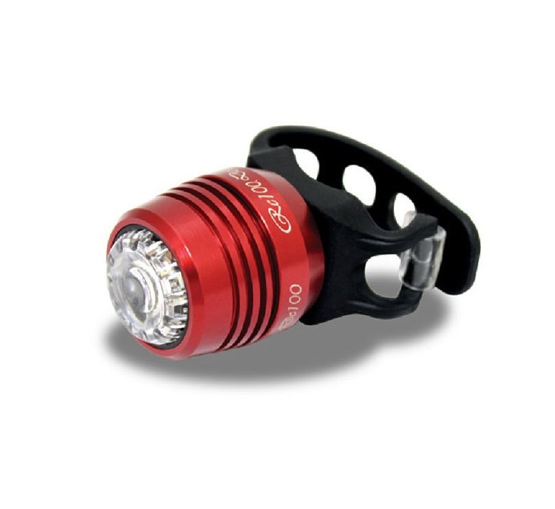 фото Фонарь велосипедный dosun dc100-red, красный, 5004