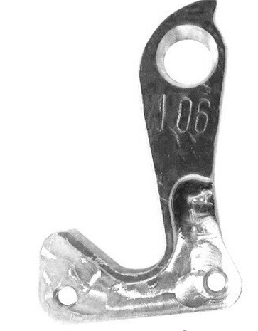 

Петух велосипедный TBS D106, фрезерованный, для китайских рам
