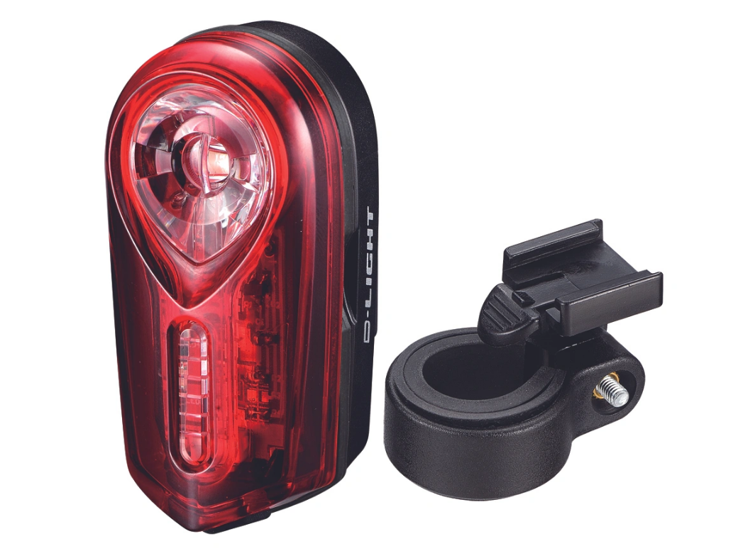 фото Фонарь велосипедный d-light cg-406rg, задний, габаритный, с оптическим дизайном, 3037