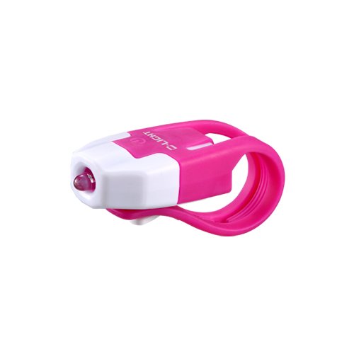 

Фонарь велосипедный D-LIGHT CG-210R-WH+PK, задний, габаритный, красный светодиод, корпус белый/розовый, 3034