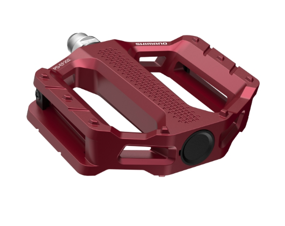 

Педали велосипедные SHIMANO PD-EF202, топталки, алюминий, красный, EPDEF202R