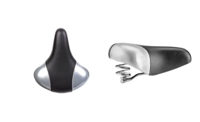 фото Седло велосипедное forward hf-az-0801a, 245х210 мм, с замком, black/gray, ут00019352