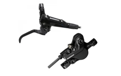фото Тормоз задний deore shimano, комплект, гидравлический, для bl-mt501(r)/br-mt500(r), 1400 мм, черный, amt5012krrurx140