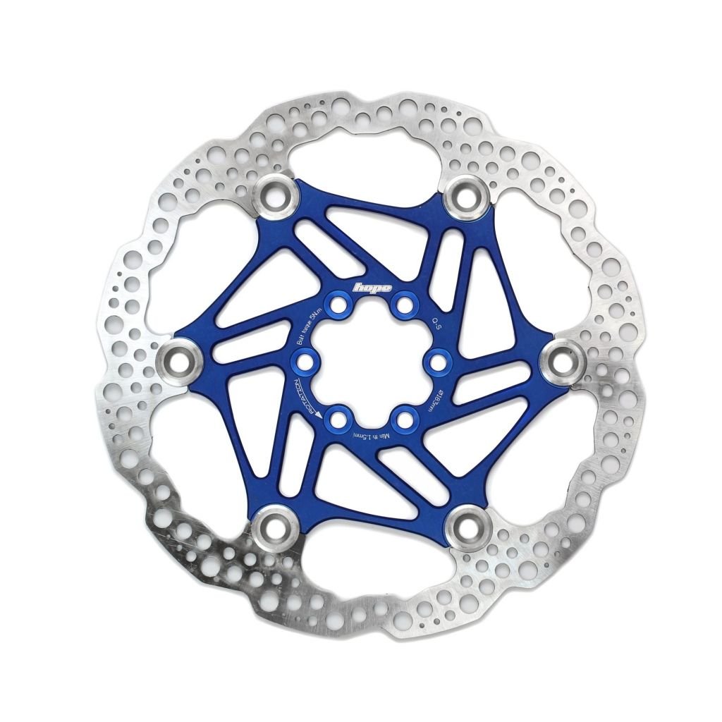 

Диск тормозной HOPE FLOATING DISC, 180 мм, 6 болтов, FLOAT, BLUE, HBSP3301806FB, Синий