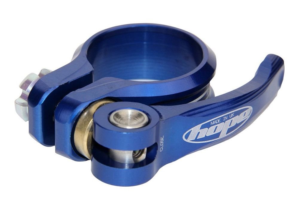 

Хомут подседельный Hope QR Seat Clamp, QR, алюминий, 34.9 мм, Blue, SCBQR34.9