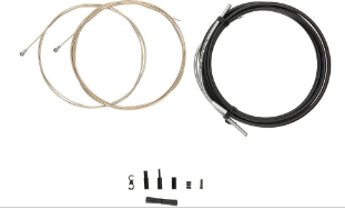 

Рубашки и тросики велосипедные Jagwire Road Pro Brake Kit Stealth, тормоза, Black, PCK209