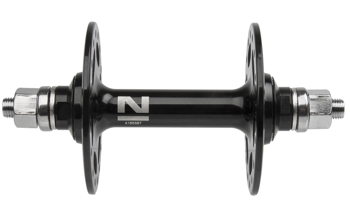 

Втулка велосипедная NOVATEC Singlespeed/Fixie, алюминий, передняя, 32 Н, М9х140 мм, без гаек на ось, черный, 5-325967-1