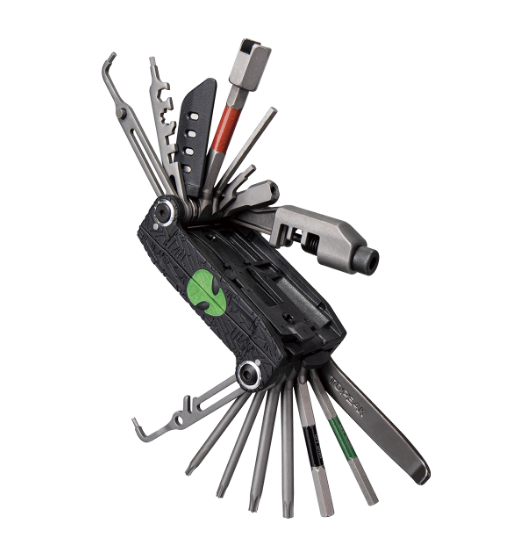  Мультитул TOPEAK ALIEN X, 2-PIECE TYPE TOOL, 37 функций, WITH TOOL BAG, TT2585
