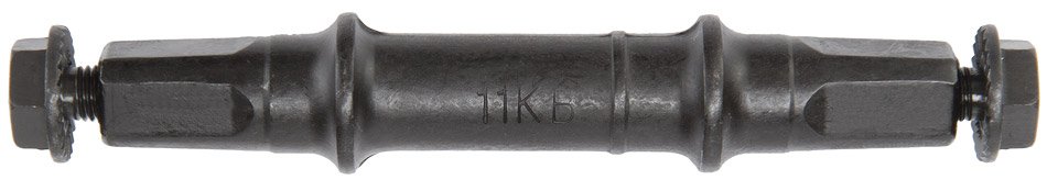

Ось каретки под квадрат STELS, под болт, длина 119 мм, сталь, черный, 160046