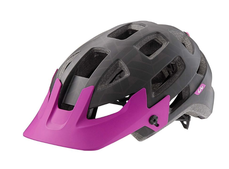 фото Шлем велосипедный giant /liv infinita, женский, черный/пурпурный (размер: m)