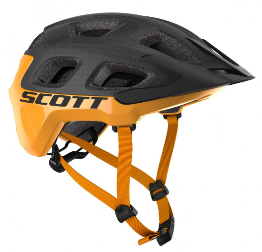 фото Шлем велосипедный scott vivo plus (ce), dark grey/fire orange, es275202-6524 (размер: s(51-55))
