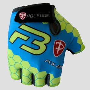 

Велоперчатки Polednik F-3 BABY, детские, синий зеленый, POL_F-3_3_FLU_BLU