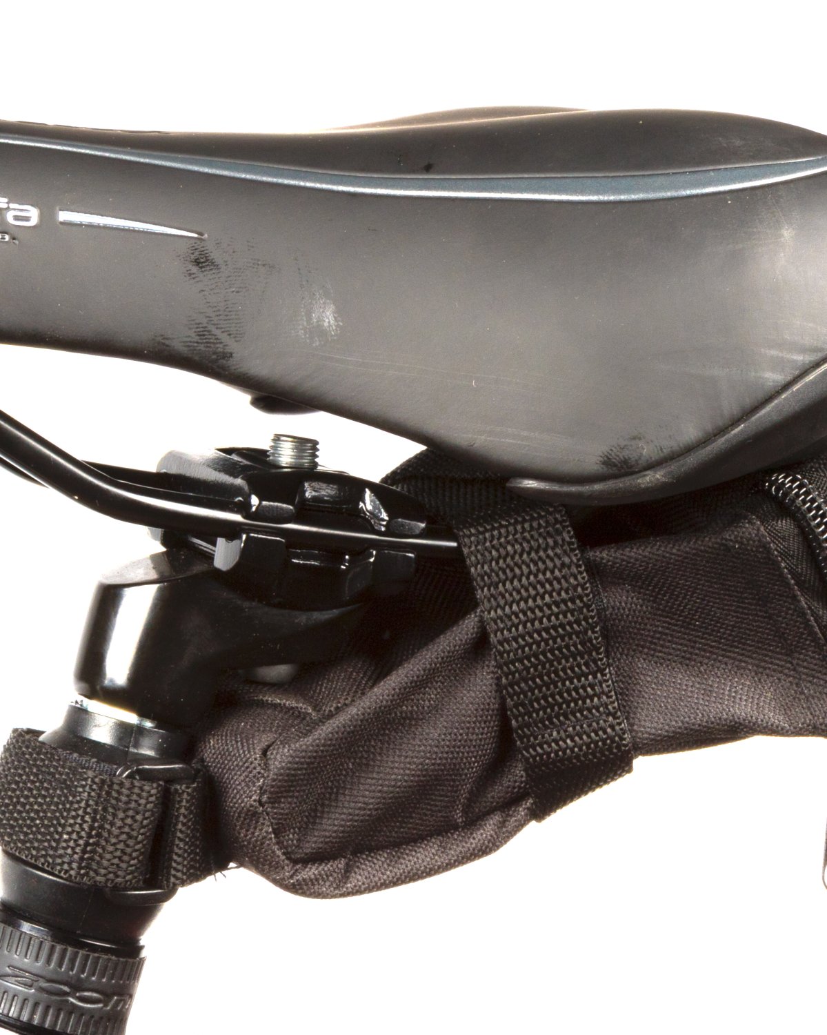 Подсумок велосипедный M-WAVE подседельный, малый, размер S (100) черный 5-122356 купить на ЖДБЗ.ру - фотография № 3