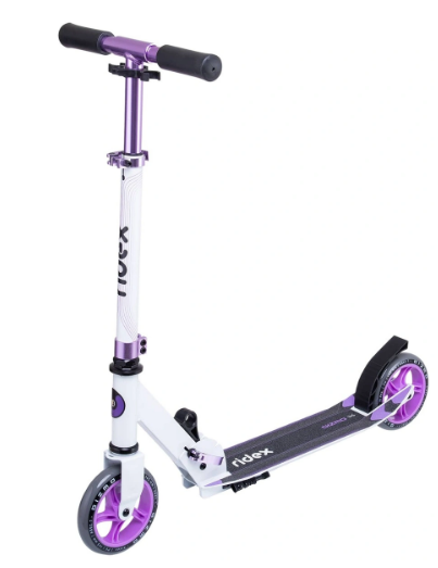 Самокат RIDEX Gizmo, 2-х колесный, складной, детский, 145 мм, фиолетовый складной велосипед altair city 20 год 2022 фиолетовый серебристый ростовка 14
