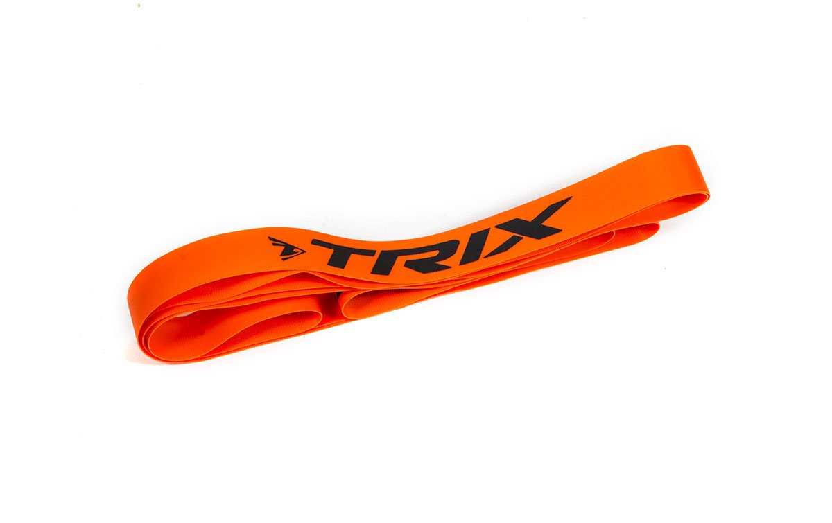   ВашВелосипед Ободная лента TRIX, 27.5 x 20 мм, нейлон, оранжевая, FLP-TX275-20OR