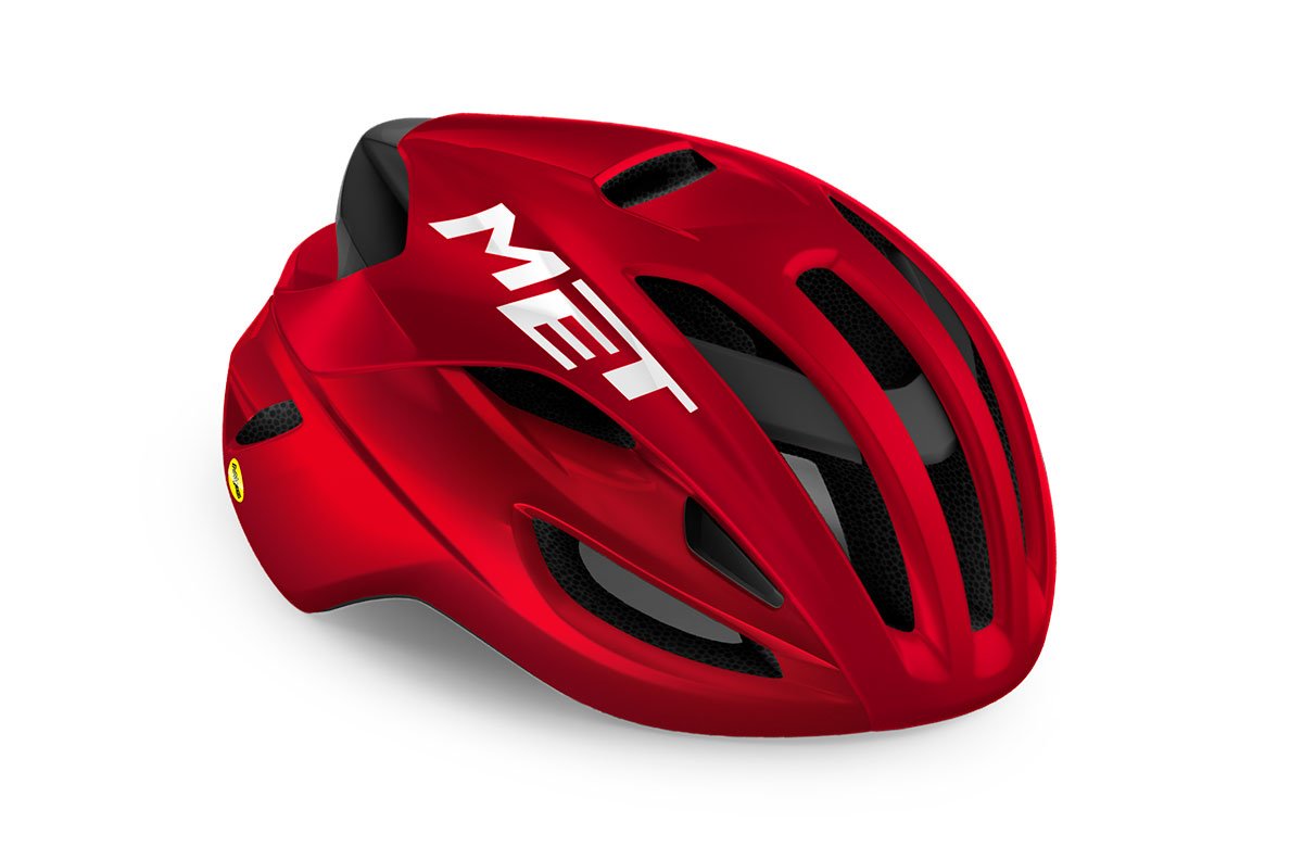 фото Велошлем met rivale mips red metallic/glossy 2021 (размер: m (56/58 см))