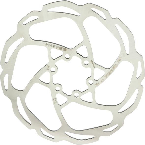 

Диск тормозной Hayes D Series Rotor, 160 mm, 98-36153-K003, Серебристый